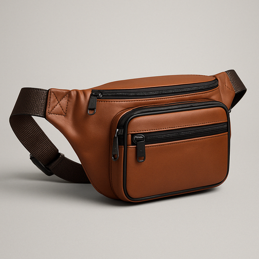 APCO Leather Waist Bag – Classic Brown