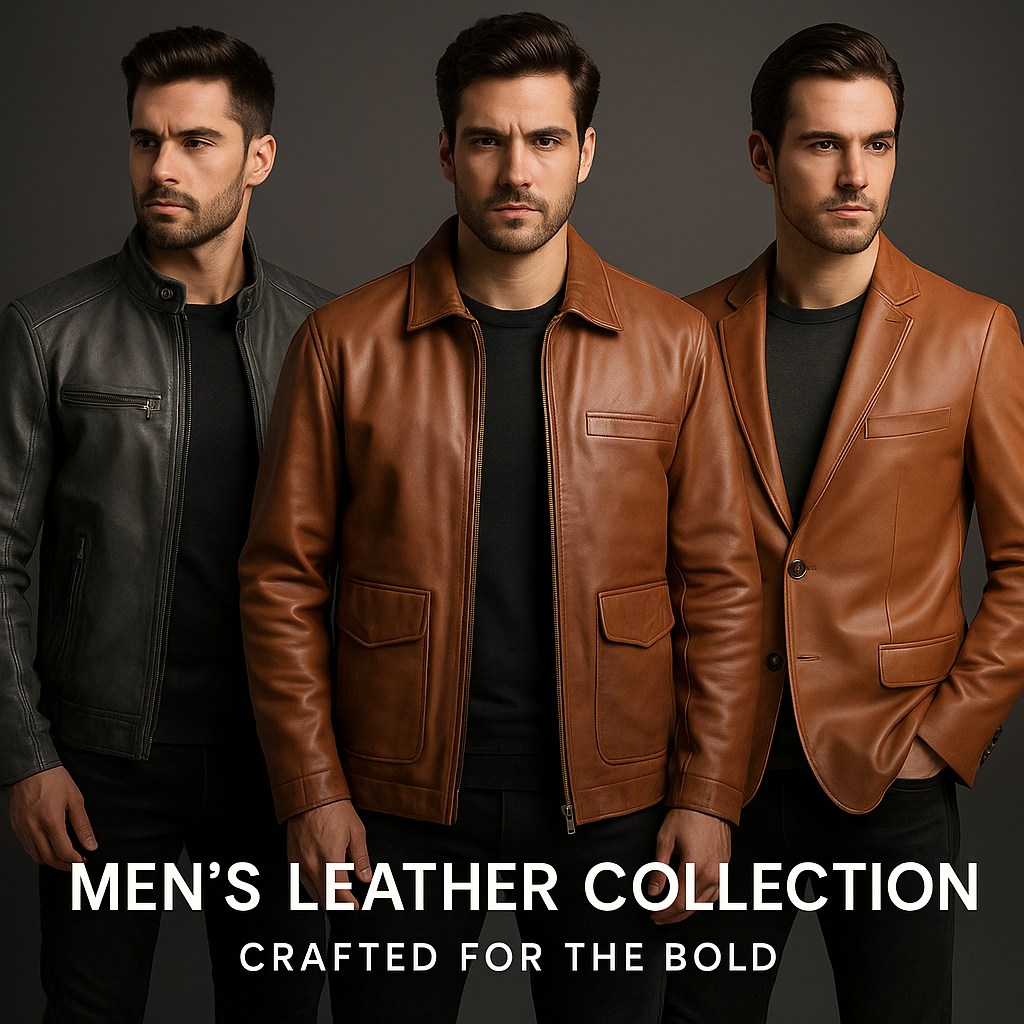 Male Leather Jacket