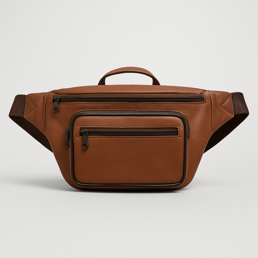 APCO Leather Waist Bag – Classic Brown