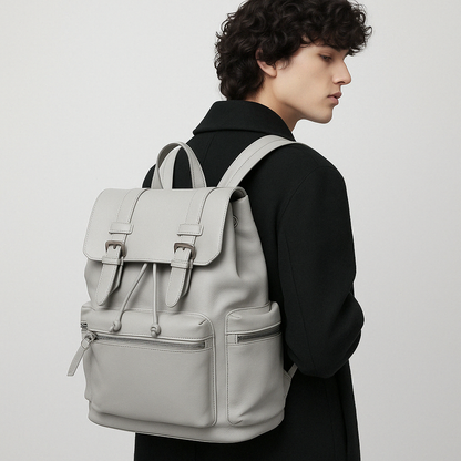 APCO Collection – Premium Leather Backpack