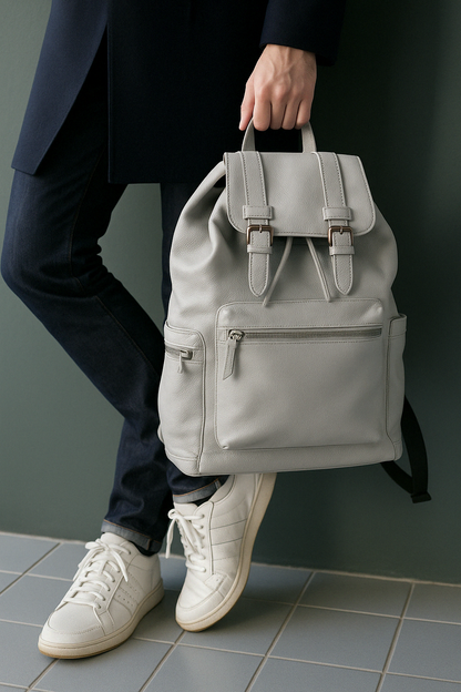 APCO Collection – Premium Leather Backpack