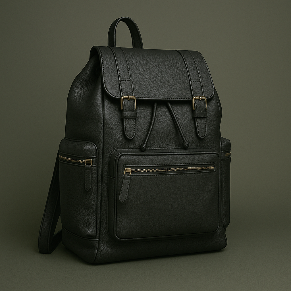APCO Collection – Premium Leather Backpack