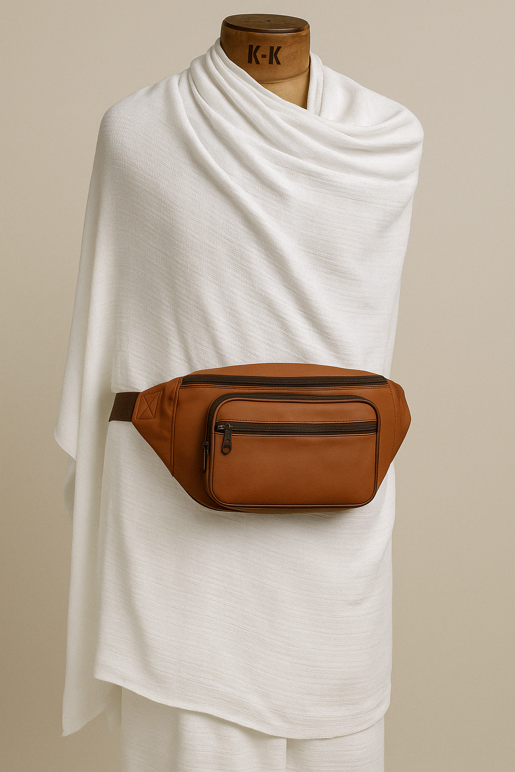 APCO Leather Waist Bag – Classic Brown