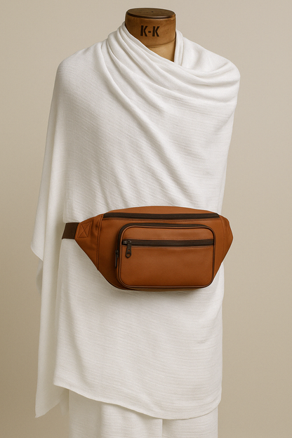 APCO Leather Waist Bag – Classic Brown